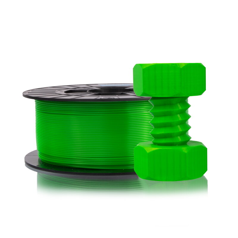 Filament-PM PET-G Press String Zielony Transparent 1,75 mm 1 kg filamentu PM