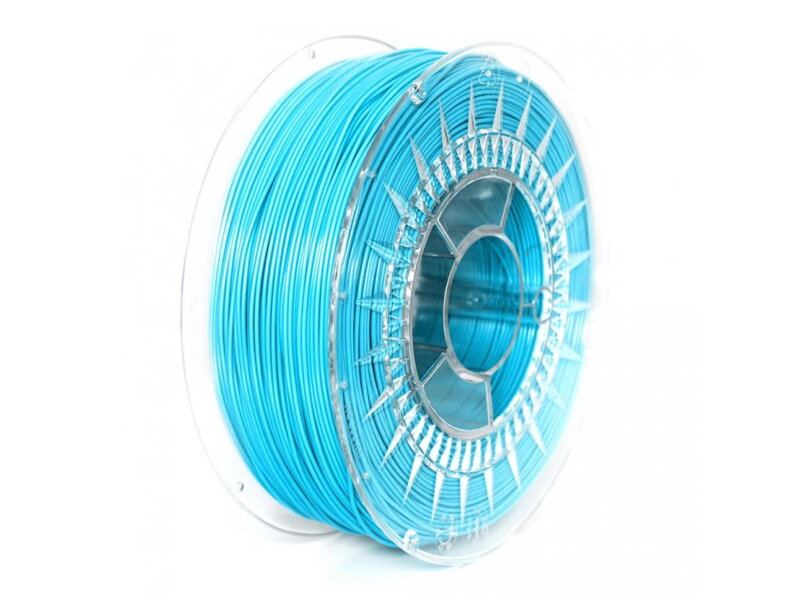 Filament PET-G 1,75 mm błękitny Devil Design 1 kg