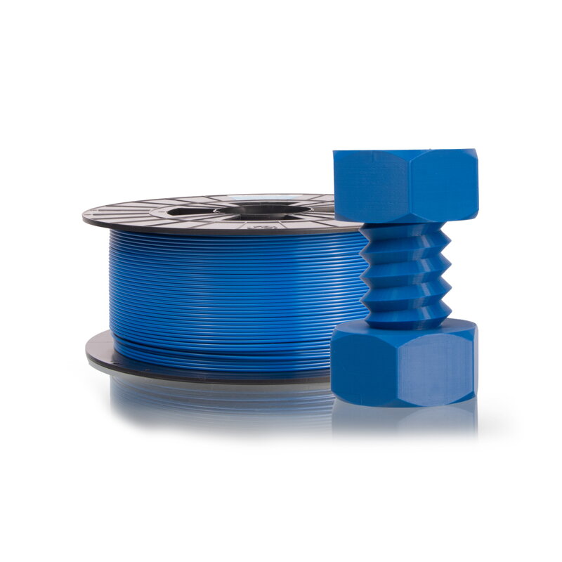Filament-PM PET-G Press String Blue 1,75 mm 1 kg Filament PM