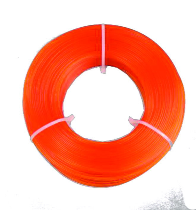 PETG Easy Filament Władza pomarańczowe przezroczyste 1 75 mm Fiberlogs 850g