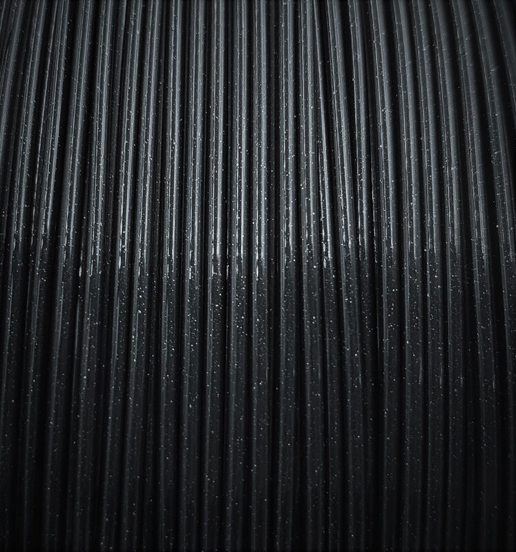 Filament PET-G 1,75 mm Galaxy brokat czarny Devil Design 1 kg