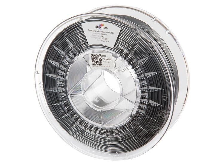 Filament PETG Silver Star 1,75 mm Spectrum 1 kg Filament PETG Silver Star 1,75 mm Spectrum 1 kg