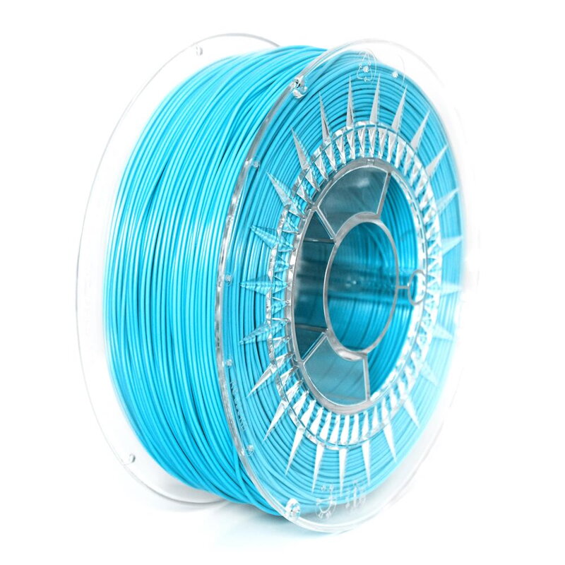 Filament PLA 1,75 mm niebieski jasny Devil Design 1 kg