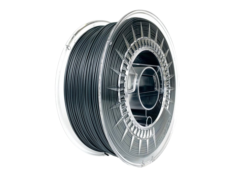 Filament PLA 1,75 mm ciemnoszary Devil Design 1 kg Filament PLA 1,75 mm ciemnoszary Devil Design 1 kg
