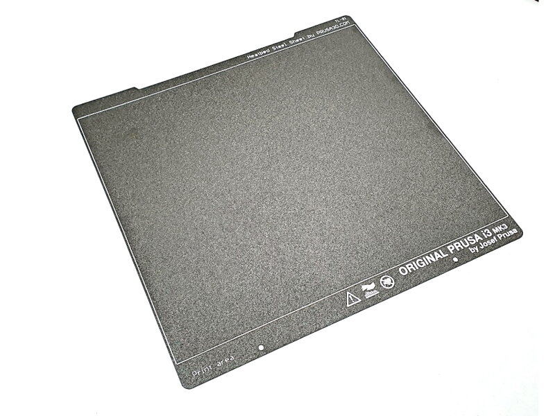 Podwójna stalowa płyta drukowana z ziarnowaną proszkowaną powierzchnią PEI