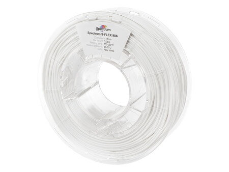 S-FLEX filament 90A polar white 1,75mm Spectrum 0,5kg