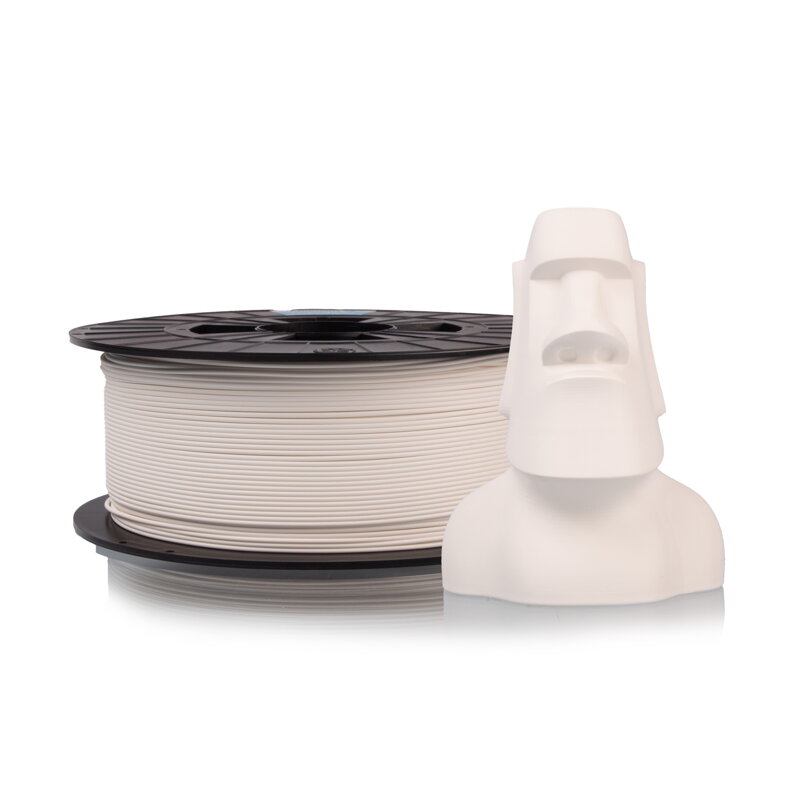 Filament-PM PLA + Ulepszone łatwe do wydrukowania sznur biały 1,75 mm 1 kg filamentu PM