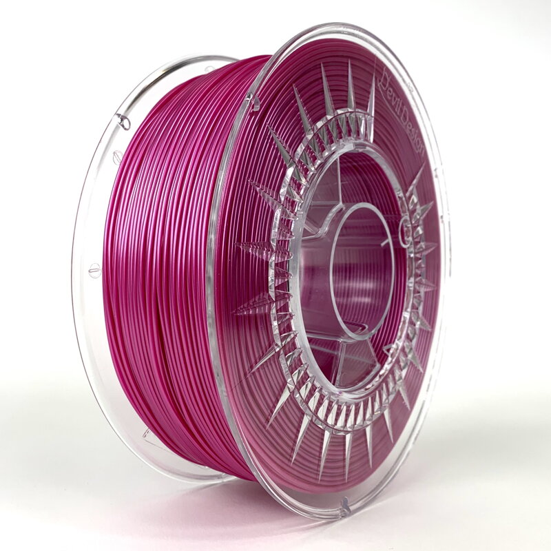 Filament PLA 1,75 mm perłowo-różowy Devil Design 1 kg
