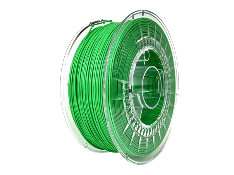 Filament PLA 1,75 mm jasnozielony Devil Design 1 kg