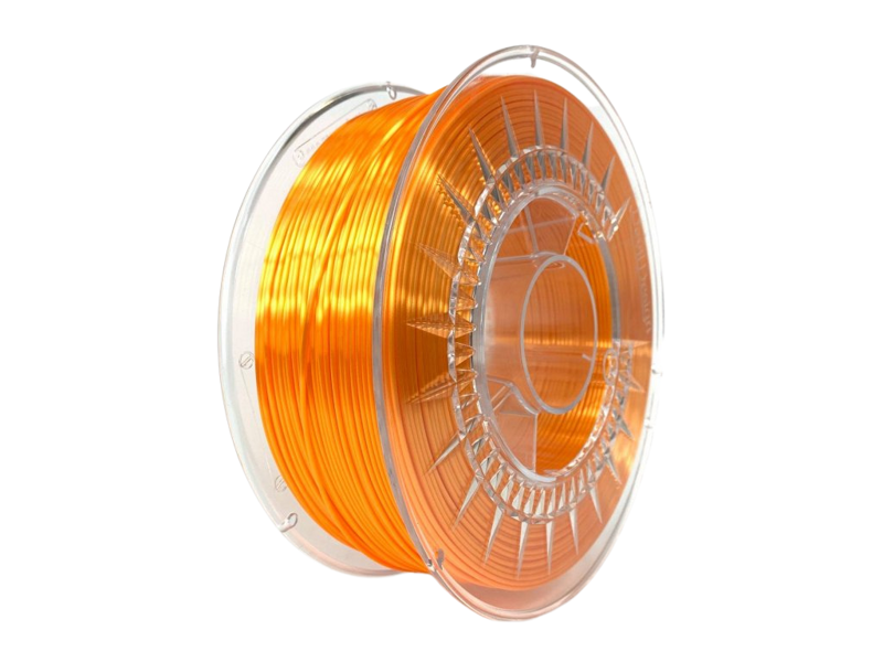 Filament SILK jasnopomarańczowy Devil Design 1 kg 1,75 mm Filament SILK jasnopomarańczowy Devil Design 1 kg 1,75 mm