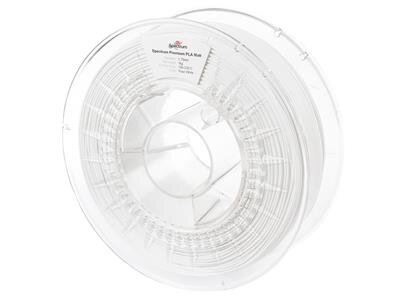 PLA filament MAT Polar White 1,75 mm Spectrum 1 kg