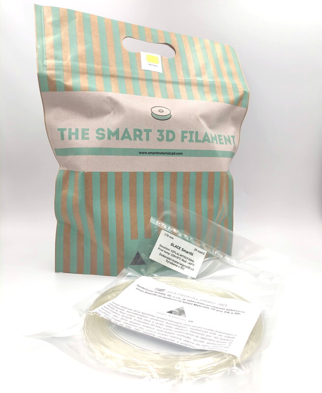 Próbka 20 metrów - Glace Filament Naturalne przezroczyste 1,75 mm smartfil Próbka 20 metrów - Glace Filament Naturalne przezroczyste 1,75 mm smartfil