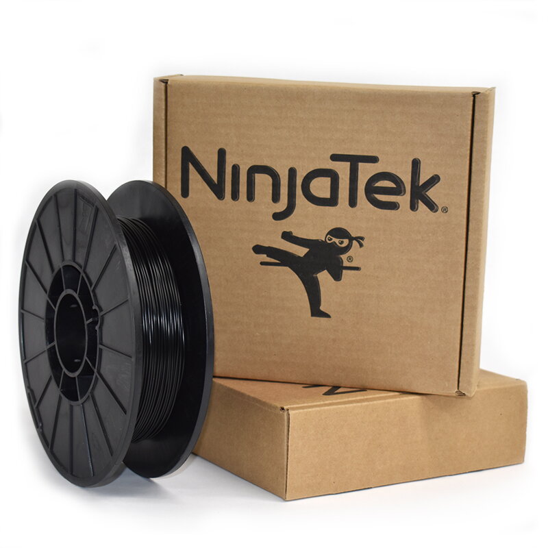 NinjaFlex Filament - 1.75mm - 0.5 kg - Půlnoční černá