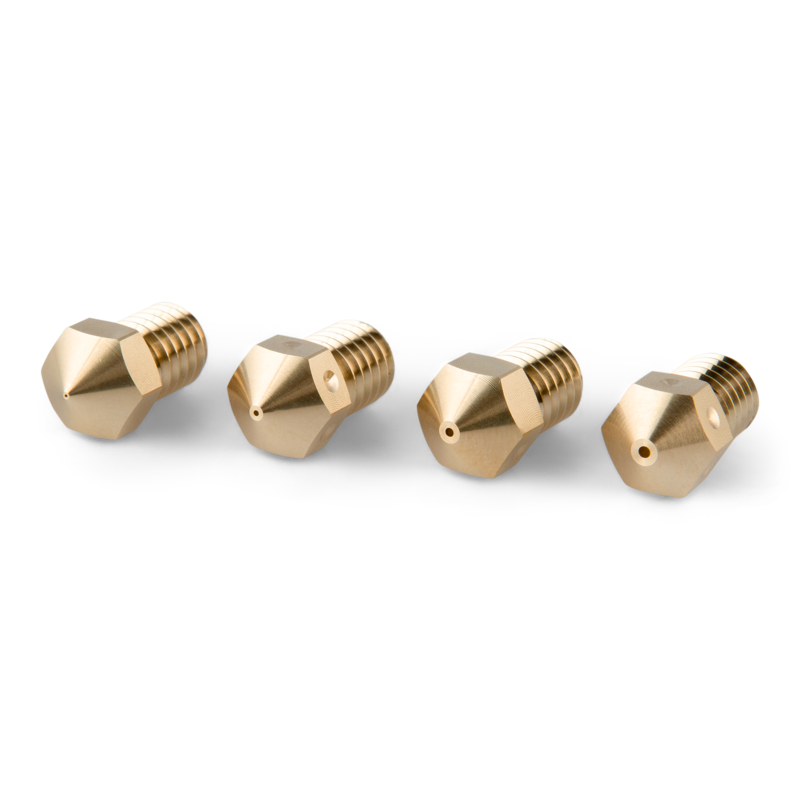 RepRap M6 mosazné trysky různých velikostí 3mm - 4 kusy