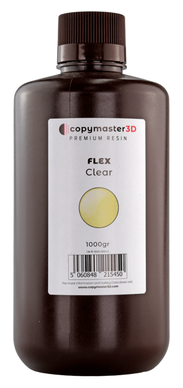 Copymaster3D Flex UV pryskyřice - 1 kg - Čirá