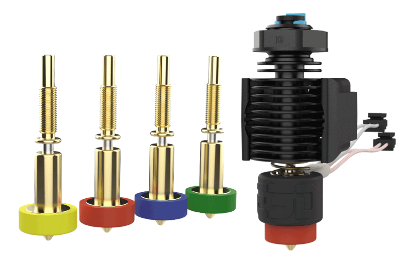 E3D RapidChange Revo™ Micro - 1.75mm, 12V Plně vybavená sada