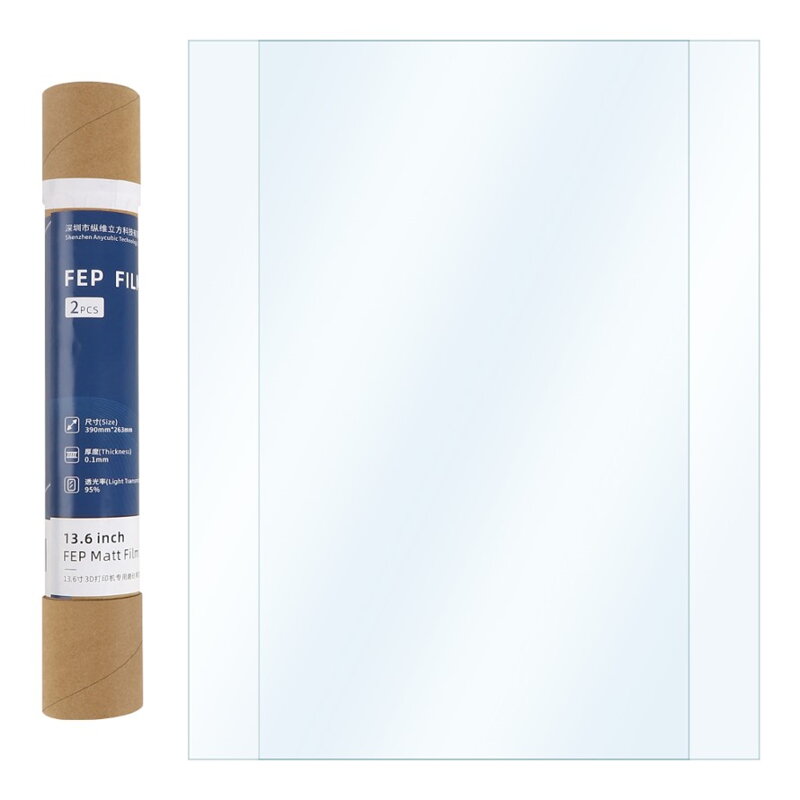 Anycubic Photon M3 Max 13,6-palcová FEP matná fólie (2 ks)