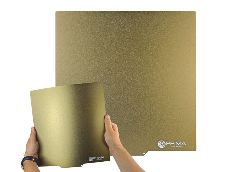 PrimaCreator Flexibilní PEI deska s práškovým povlakem bez magnetické samolepky 254 x 235 mm