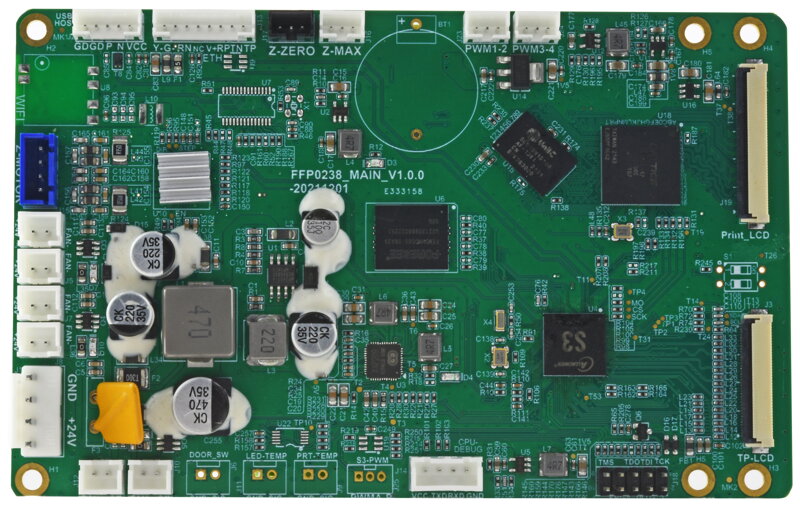 Flashforge Foto 9.25 6K základní deska