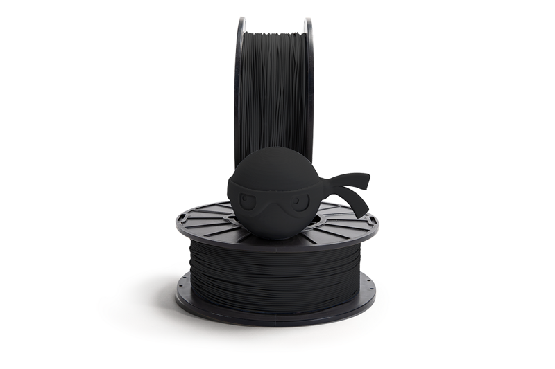 NinjaTek Chinchilla - Půlnoční černá - 2.85mm - 500g