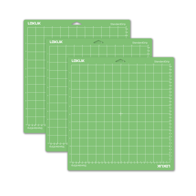 LOKLiK Řezací Podložka - Balení 3 kusů - LOKLiK Řezací Podložka - Zelená - Standardní Přilnavost