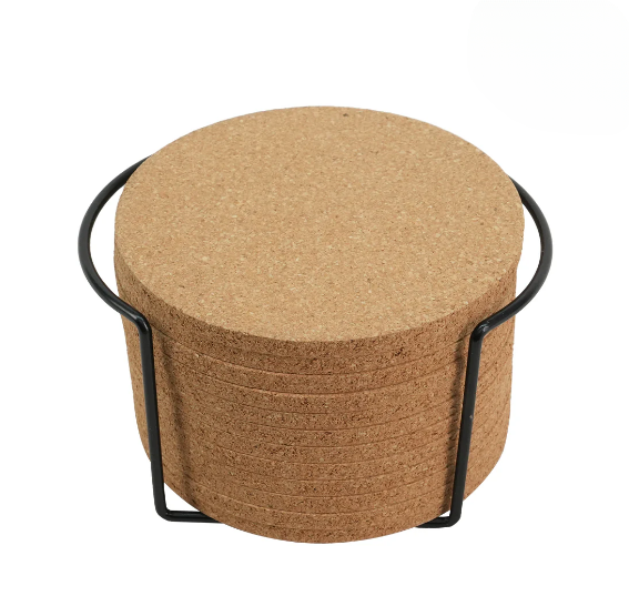 AlgoLaser Kulatý korkový podtácek (12 ks)