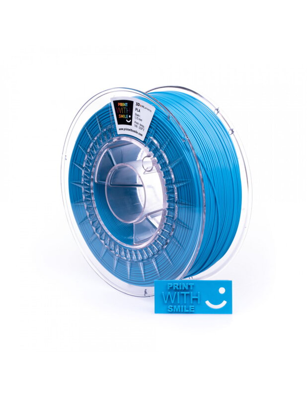 Print With Smile - PLA - 1,75 mm - Turquoise Blue - 1000 g