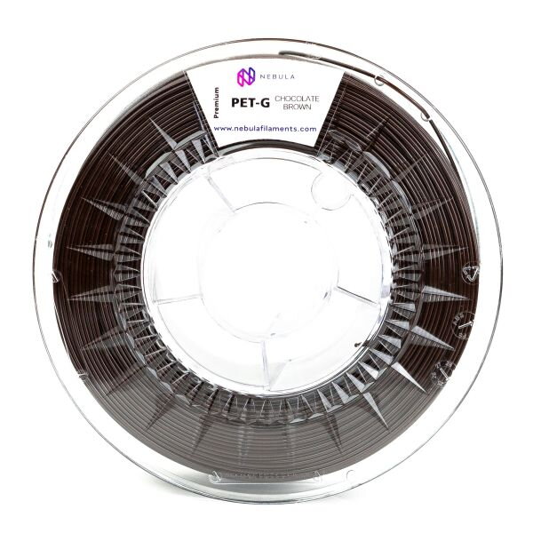 Filament NEBULA PETG ČOKOLÁDOVĚ HNĚDÁ 1,75 mm 1 kg