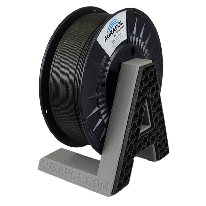 Filament AURAPOL PLA ČERNÁ GALAXY 1,75 mm 1 kg.