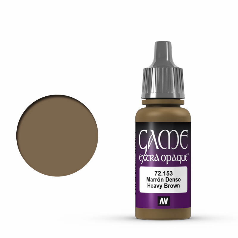 Vallejo: Extra Opaque Heavy Brown Vallejo: Extra Opaque Heavy Brown