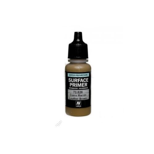 Vallejo: Game Air Leather Brown Primer Vallejo: Game Air Leather Brown Primer