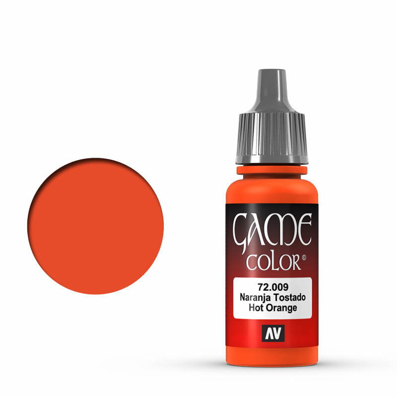 Vallejo: Game Color Hot Orange Vallejo: Game Color Hot Orange