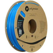 Polismooth Filament Elektrycznie niebieski 1,75 mm polimaker 750g