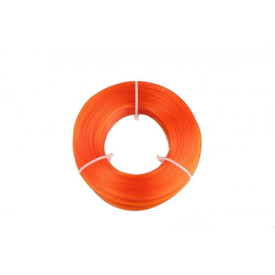 Wkład PLA włókno pomarańczowe Fiberlogy 1,75 mm, 850 g