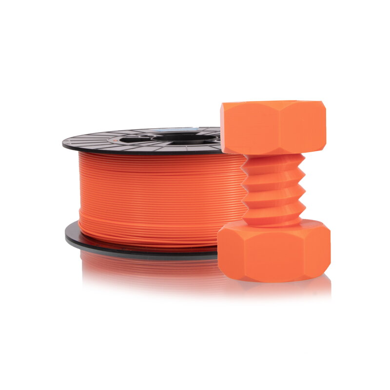 Filament-PM PET-G Press String Orange 1,75 mm 1 kg filamentu PM