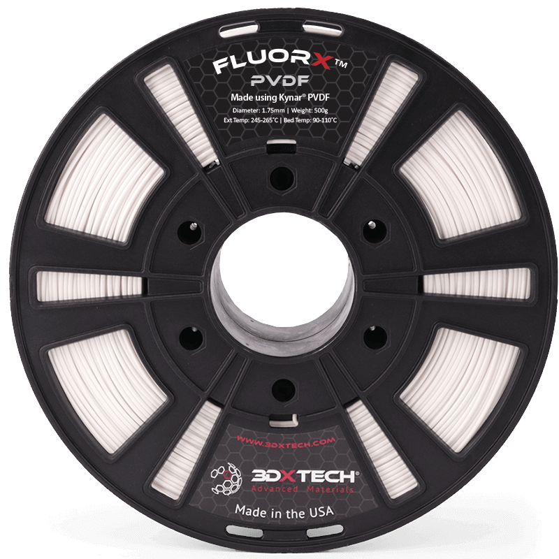 Fluorx PVDF Filament Naturalny 1,75 mm 3Dxtech 250 g Fluorx PVDF Filament Naturalny 1,75 mm 3Dxtech 250 g