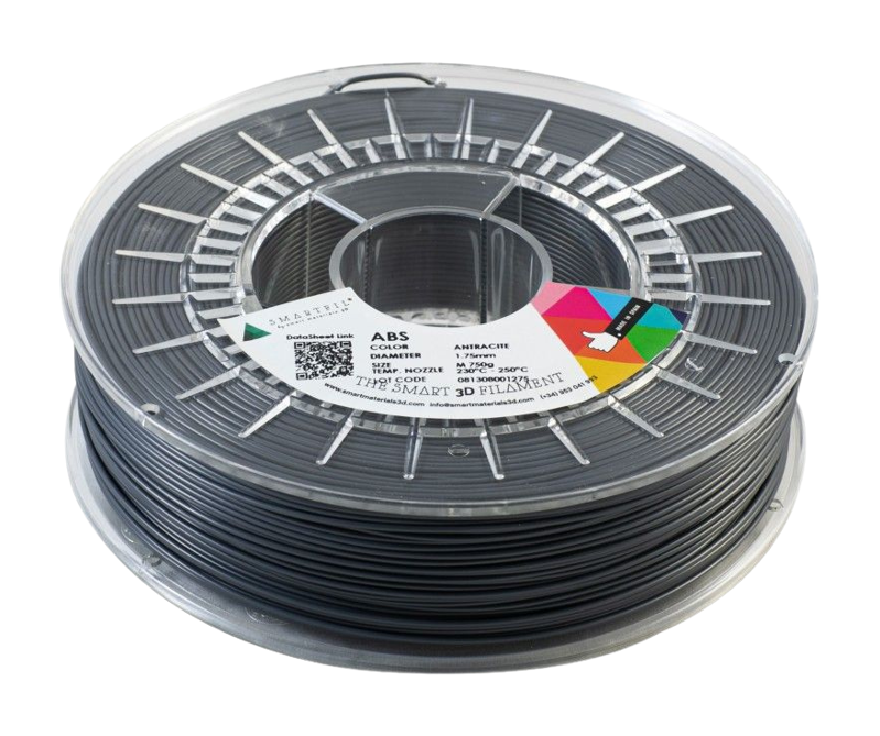 ABS FOLOMENT ANTRACITE GARE 2,85 MM SMARTFIL 1KG ABS FOLOMENT ANTRACITE GARE 2,85 MM SMARTFIL 1KG