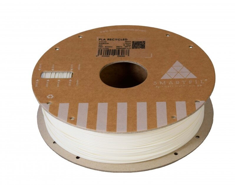 Plaament Z Recykling White 1,75 mm Smartfil 0,75 kg Plaament Z Recykling White 1,75 mm Smartfil 0,75 kg