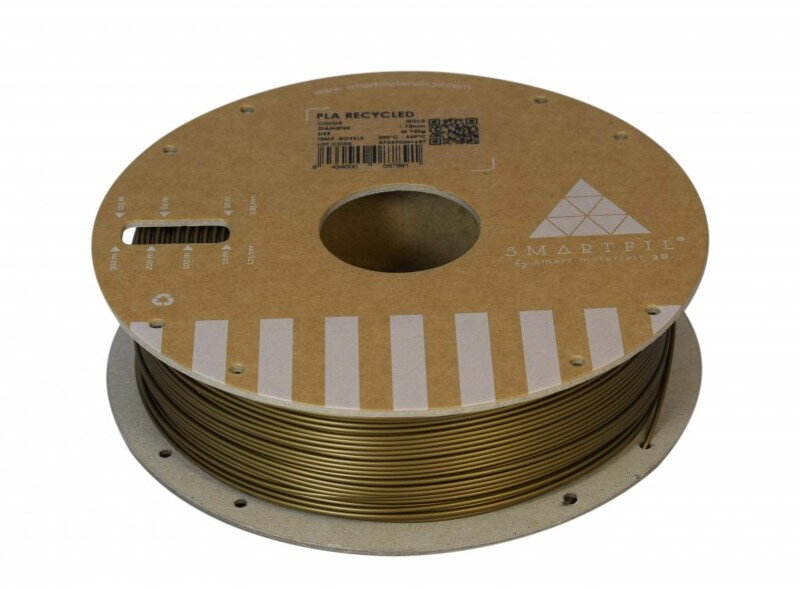 Plalament Z Recykling Gold 1,75 mm Smartfil 0,75 kg Plalament Z Recykling Gold 1,75 mm Smartfil 0,75 kg