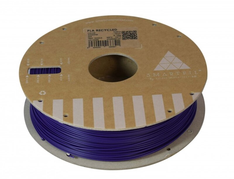 Plajamenty Z Recykling Purple Purple 1,75 mm SmartFil 0,75 kg Plajamenty Z Recykling Purple Purple 1,75 mm SmartFil 0,75 kg