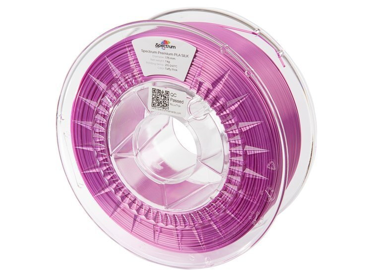 Pla Silk Filament Różowy Taffy Pink 1,75 mm Spectrum 1 kg