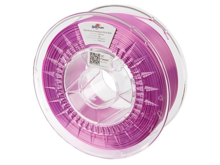 Pla Silk Filament Różowy Taffy Pink 1,75 mm Spectrum 1 kg Pla Silk Filament Różowy Taffy Pink 1,75 mm Spectrum 1 kg