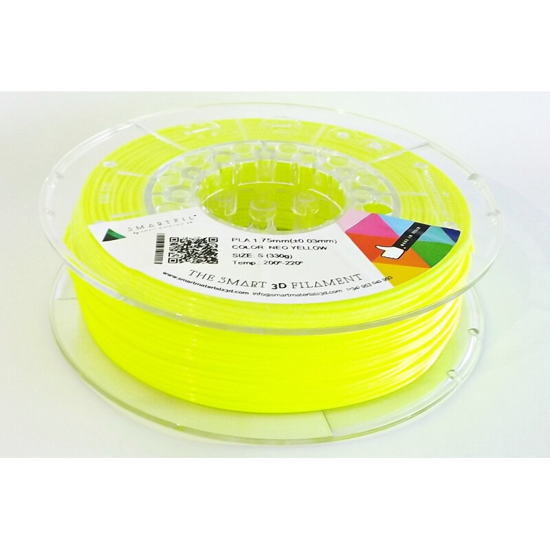 Neonowy żółty 1,75 mm cewka SmartFil 330g: 0,33 kg