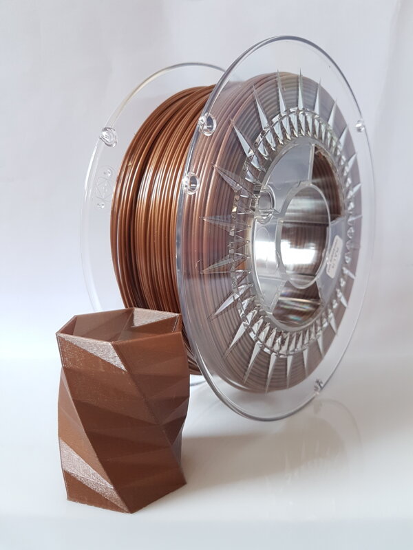 Filament PLA 1,75 mm miedziany Devil Design 1 kg