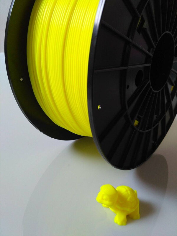 Filament-PM PLA PLAGRAM Fluorescencja Żółta 1,75 mm 1 kg filamentu PM