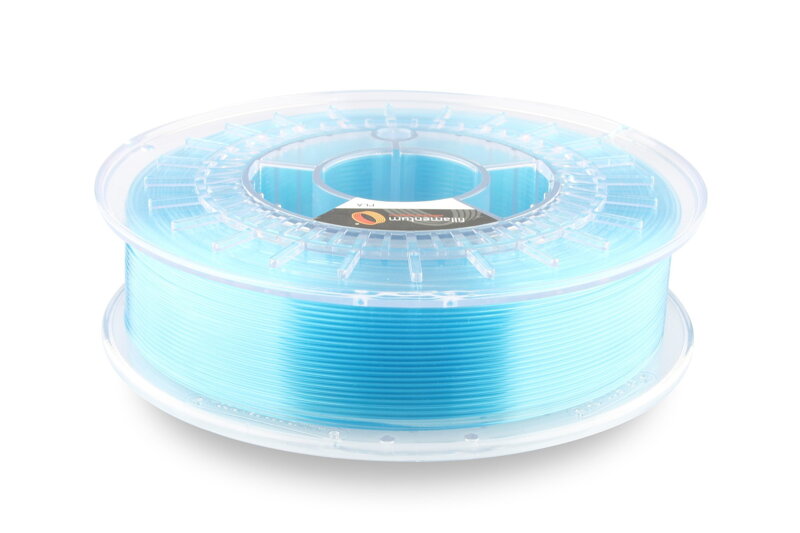 PLA Crystal Clear Islande Blue 1 75 mm 750g Fillamentum PLA Crystal Clear Islande Blue 1 75 mm 750g Fillamentum