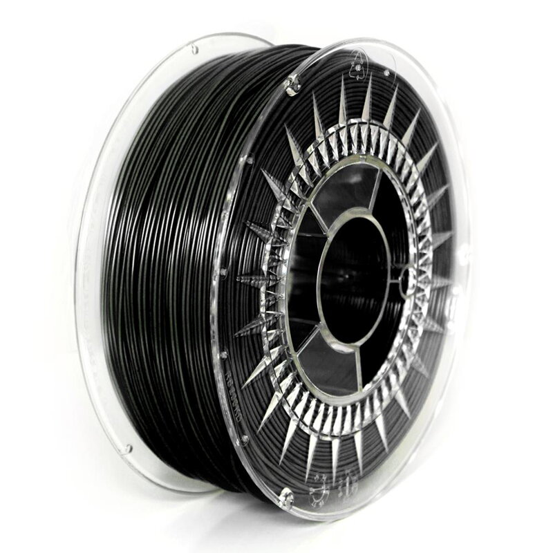 Filament PLA 1,75 mm czarny Devil Design 1 kg