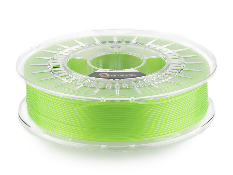 PLA Crystal Clear Kiwi Green 1 75 mm 750g Fillamentum