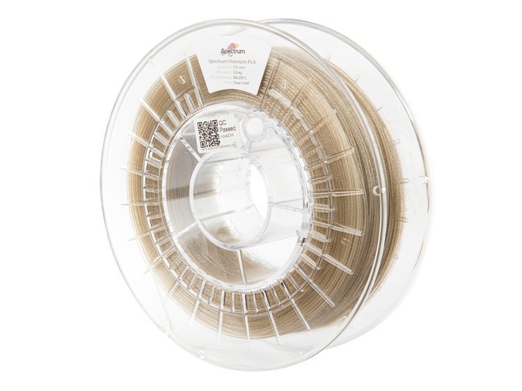 Pobrane czyste złoto 1,75 mm Widmo 0,5 kg Pobrane czyste złoto 1,75 mm Widmo 0,5 kg