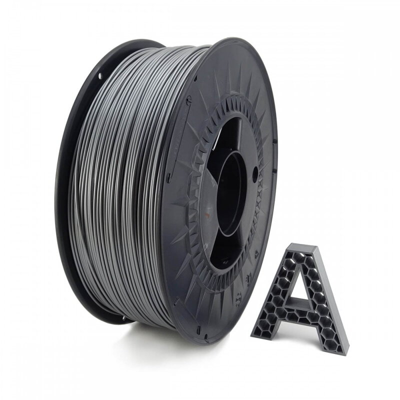 Petg Filament Srebrny 1,75 mm Aurabol 1kg Petg Filament Srebrny 1,75 mm Aurabol 1kg